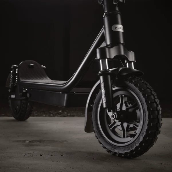 PURE Air⁵ Ultra Suspension E-Scooter, Vollfederung, Schwarz