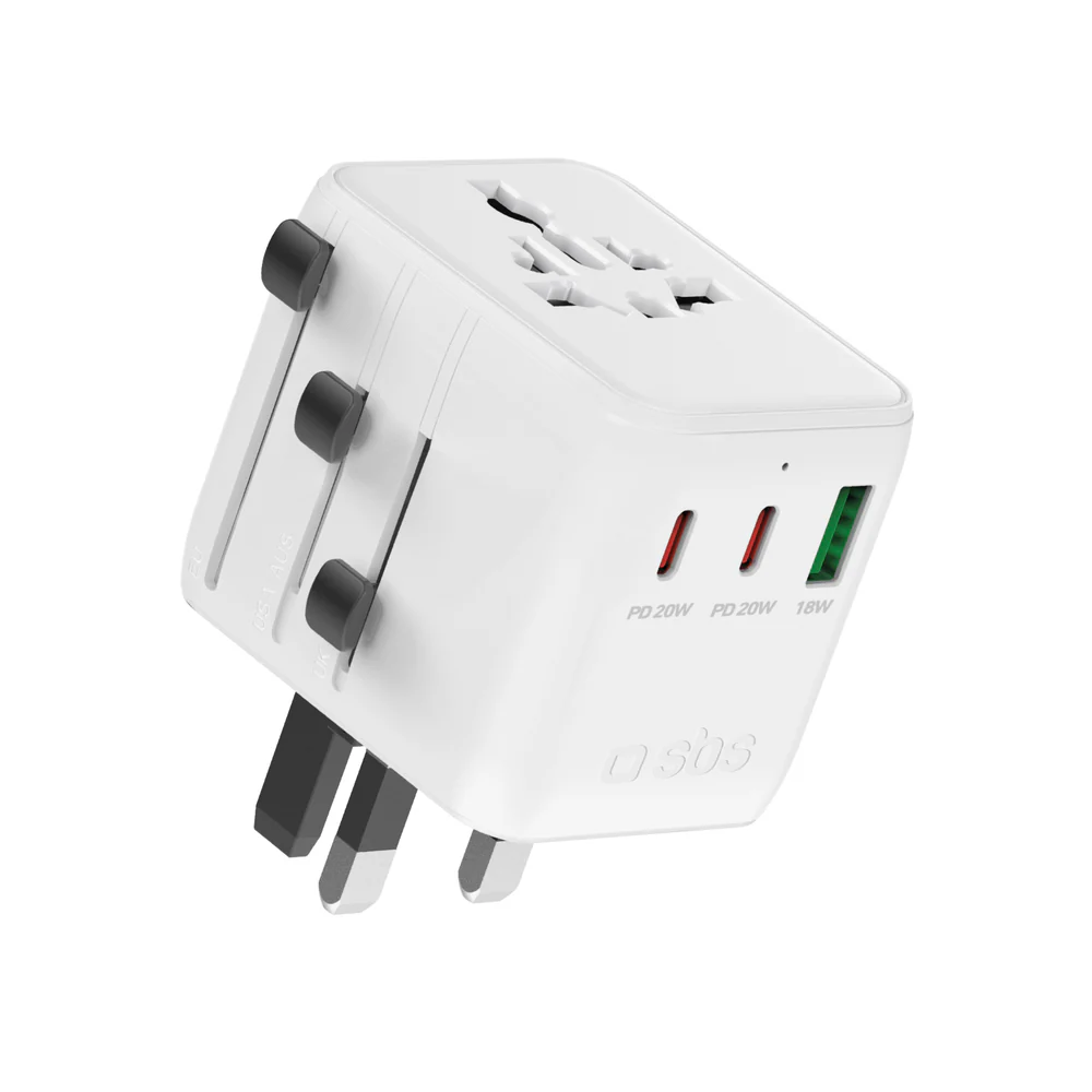 SBS Universal  Reise Adapter Amerika, Asien, Afrika