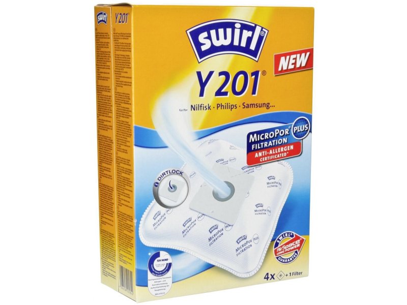 Swirl Staubbeutel Y201 4er Pkg.
