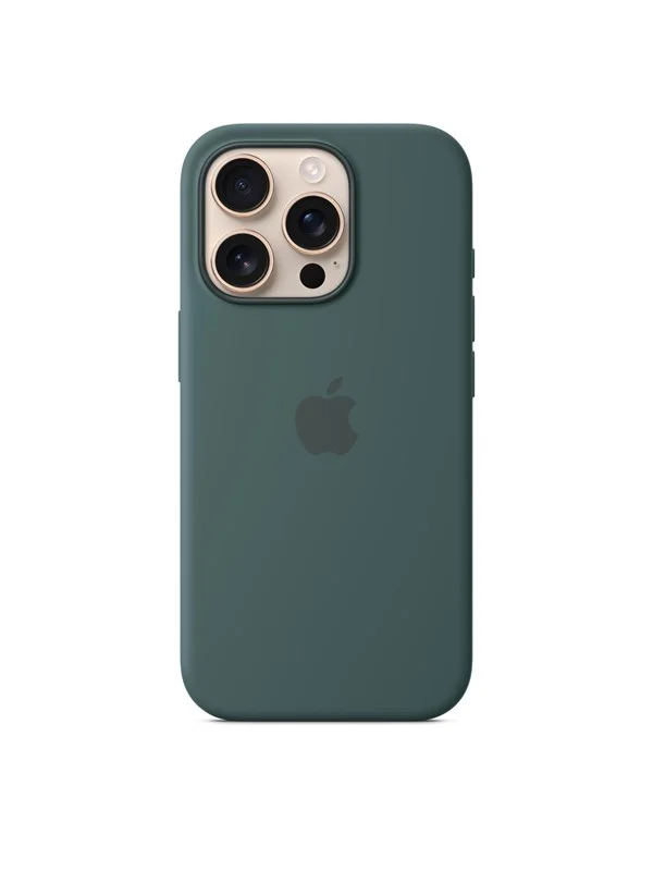 Apple iPhone 16 Pro  Silikon Case, seegrün MYYR3ZM/A