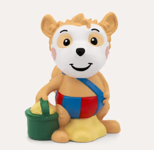 hund, figur, plüsch, figur, Eimer