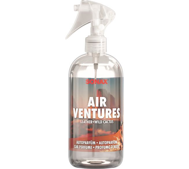 Spray, Lufterfrischer, Autoduft, Leder, Wüstenduft