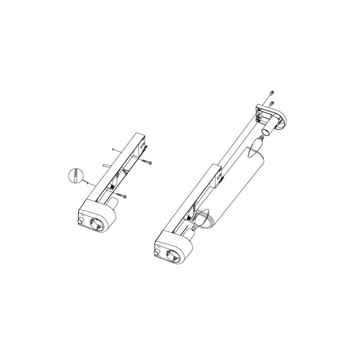 EGLO 90984 Enea Deckenleuchte 2x40W, E14 Nickel-Matt