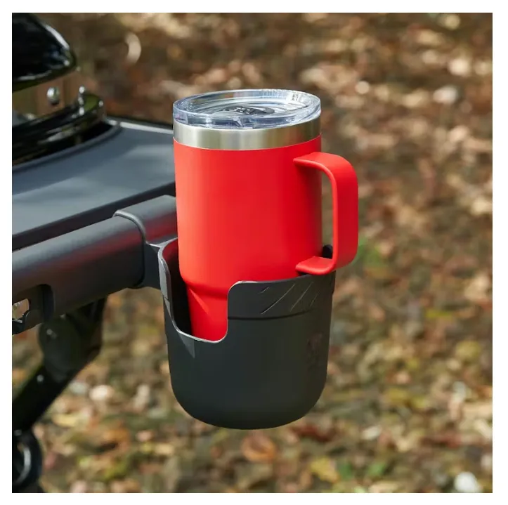 Reisebecher, isolierter Becher, roter Becher, Tassenhalter, Fahrradzubehör