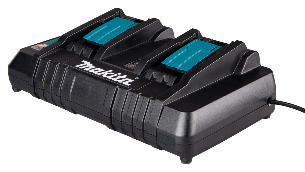 Makita Doppel-Schnellladegerät  DC18RD, Li-Ionen, 14,4–18 V L
