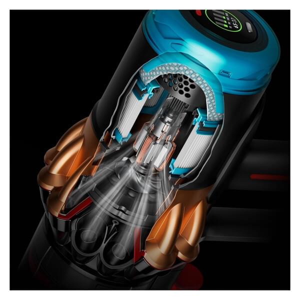 Staubsauger, Handheld, Motor, Zyklon, Blau