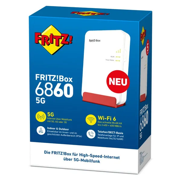 WLAN-Router, 5G, Mesh-Box, Internetgerät, IP54 Outdoor