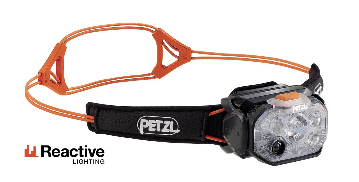 Kopflampe, LED, Stirnlampe, Orange, Petzl
