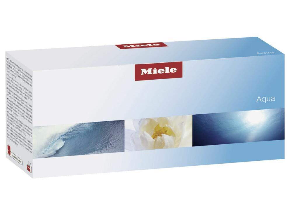 Geschirrspüler, Waschmittel, Miele, Aqua, Verpackung