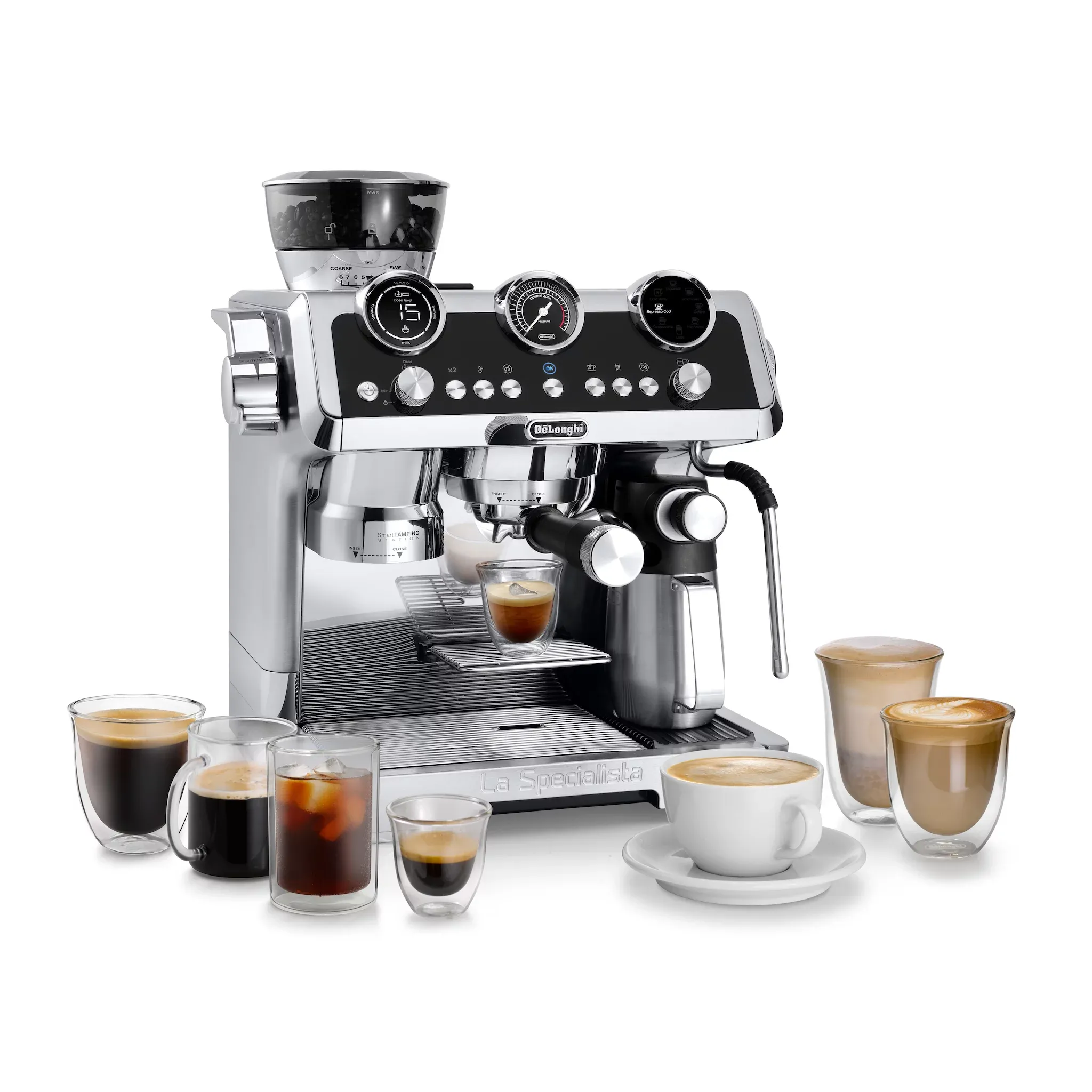 EC 9865.M Espresso-Maschine silber