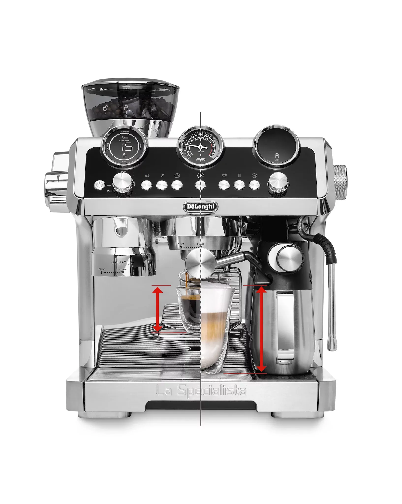 EC 9865.M Espresso-Maschine silber