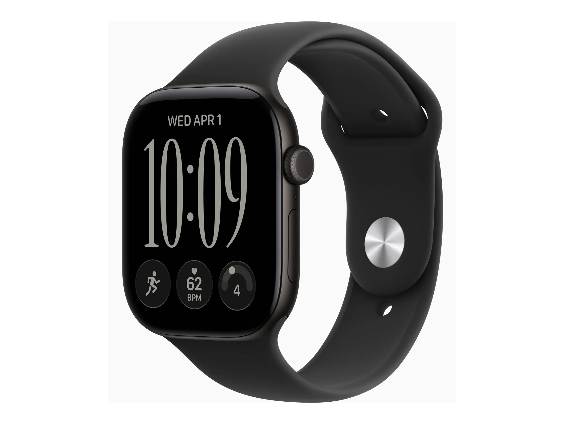 Smartwatch, Uhr, Digitalanzeige, Siliconeband, schwarz
