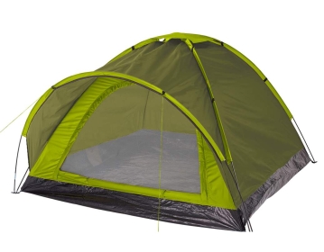Zelt, Campingzelt, Mesh-Tür, grünes Zelt, zweifarbiges Zelt