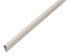 Alberts 484859 Klemmprofil, PVC, weiß, 15x0,9/1m
