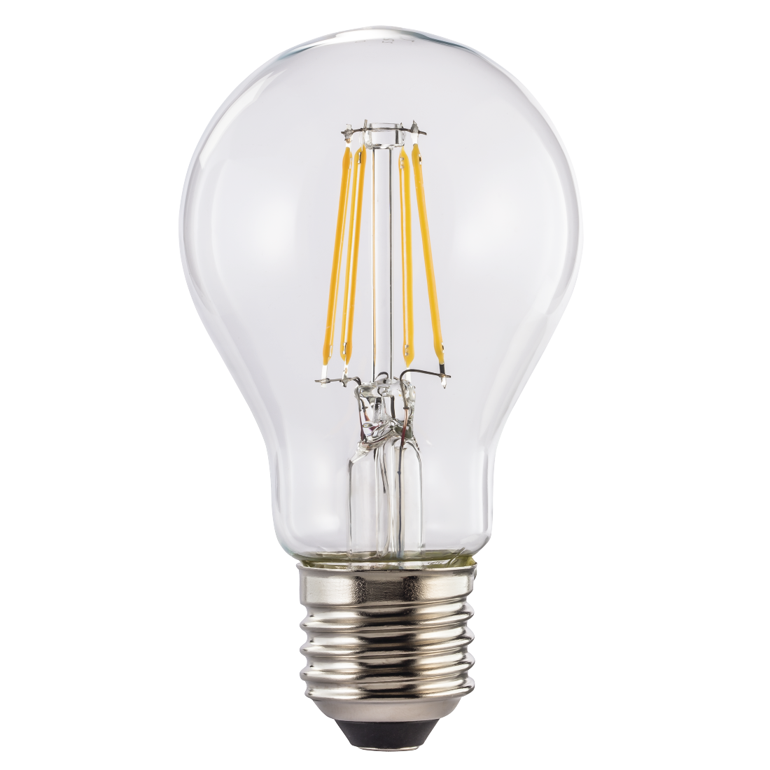 Glühbirne, LED-Faden, Globus-Birne, transparente Birne, E27 Sockel
