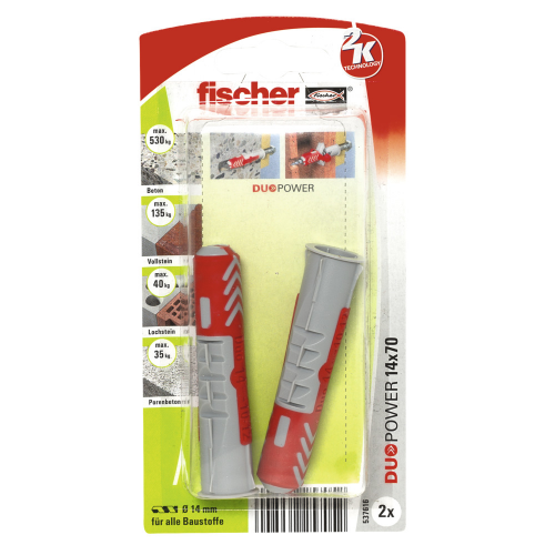 Fischer 537616 Duopower Dübel 14x70K