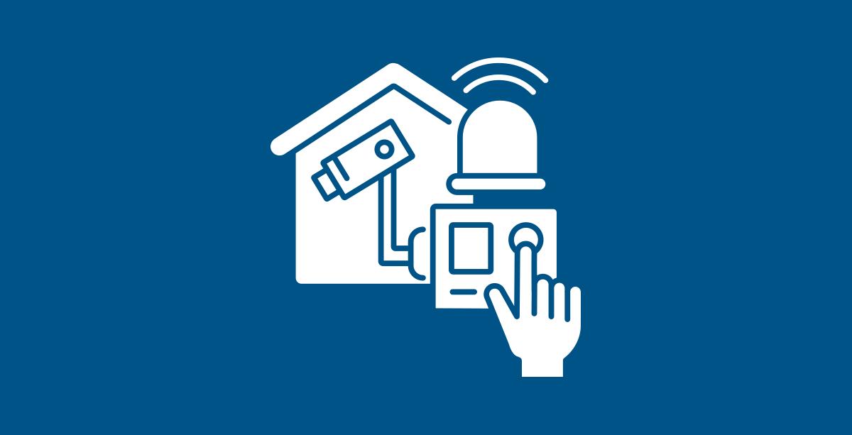 Sicherheitssystem, Alarmanlage, Überwachung, Kamera, Bewegungsmelder