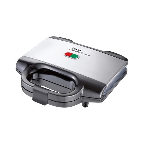 Tefal SM1552 UltraCompact Sandwichtoaster  edelstahl-schwarz