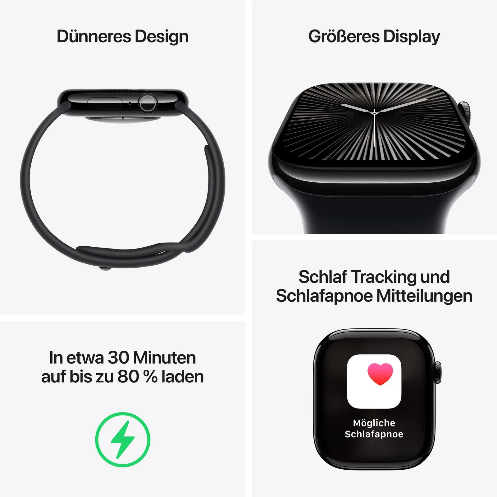 Apple Watch Series 10 GPS  Alum. rose, 46mm, S/M MWWT3QF/A