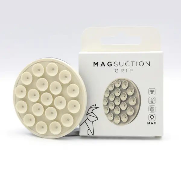 Magsuctiongrip, ivory Handyhülle