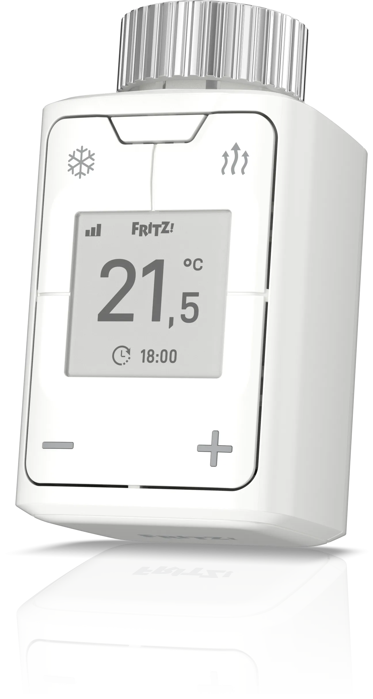 Thermostat, digitale Anzeige, Temperatur, justierknöpfe, Wand- oder tragbar