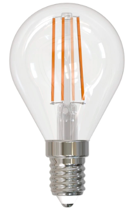 Glühbirne, Filament-Lampe, klares Glas, E26-Birne, Glühbirne imitiert Glühfaden