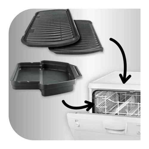 Tefal GC7128 OptiGrill+ Kontaktgriller/Plattengriller