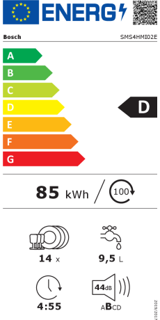 Bosch Stand-Geschirrspüler  SMS4HMI02E