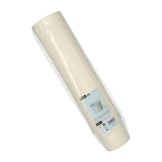 Papstar 85372 50 Suppenbecher, Pappe 350ml