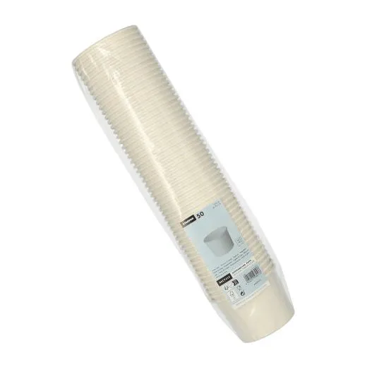 Papstar 85372 50 Suppenbecher, Pappe 350ml