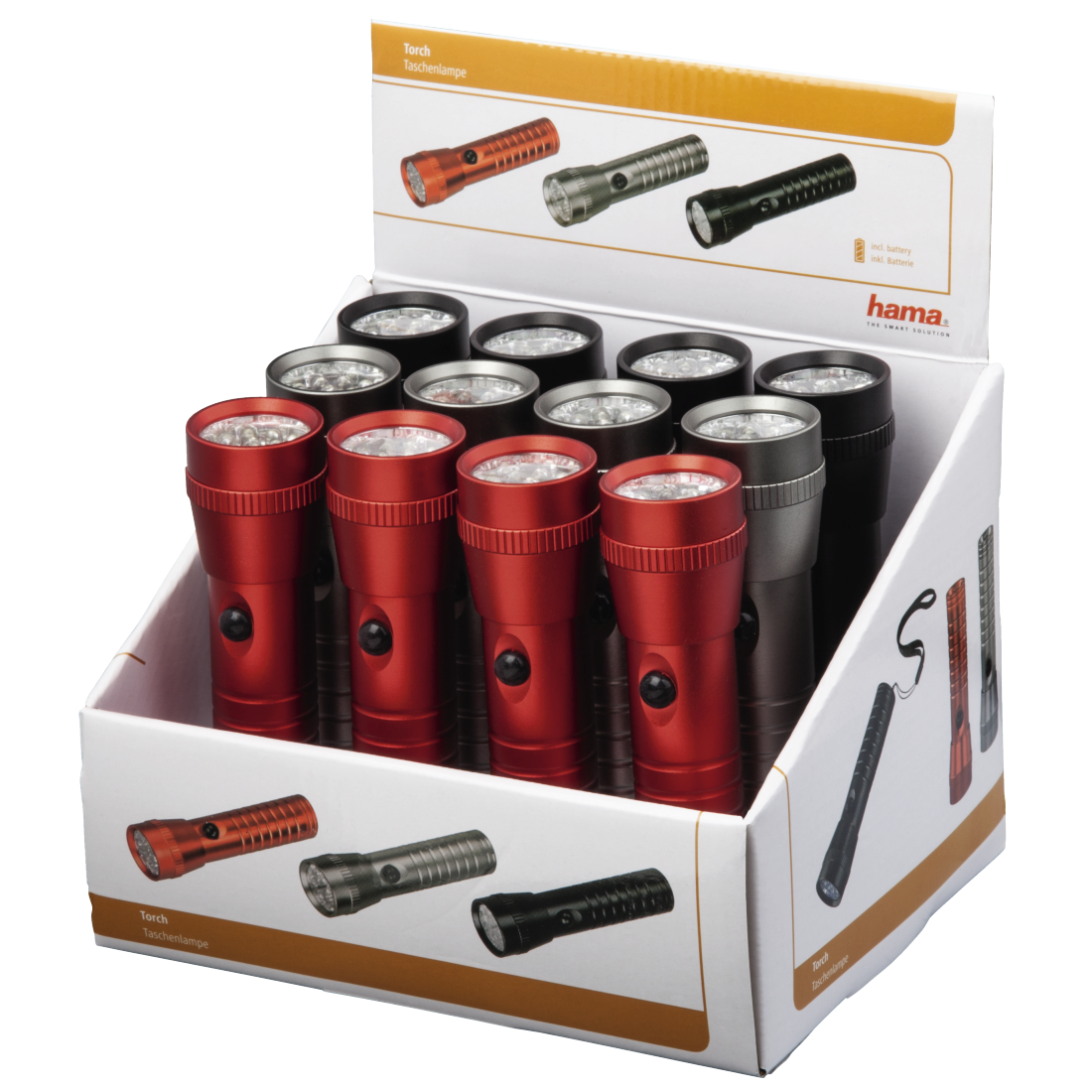 Lampe, Taschenlampe, Kiste