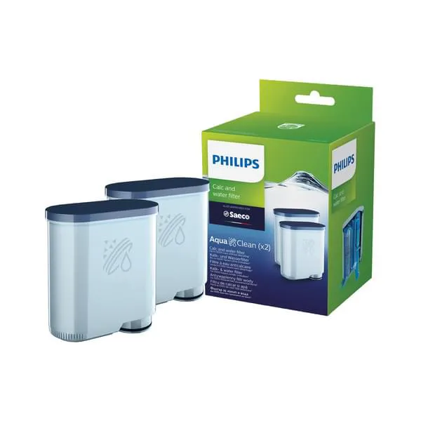 Saeco CA6903/22 AquaClean Kalk- und Wasserfilter, 2er Pack