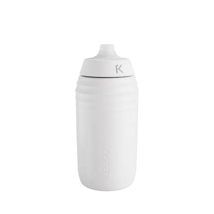 KEEGO Trinkflasche Kunstoff Titan, Titanium white 0,5l