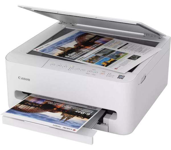 drucker, laserdrucker, Canon, blattzufuhr, ausdruck