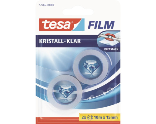 Tesa-57766 Kristall klar, 2stk