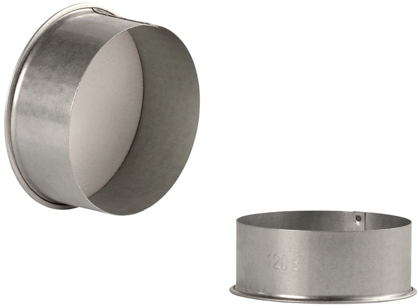 552805 Mauerkapsel "eng" Blank, 80mm mit hochtemperaturbeständiger Einlage