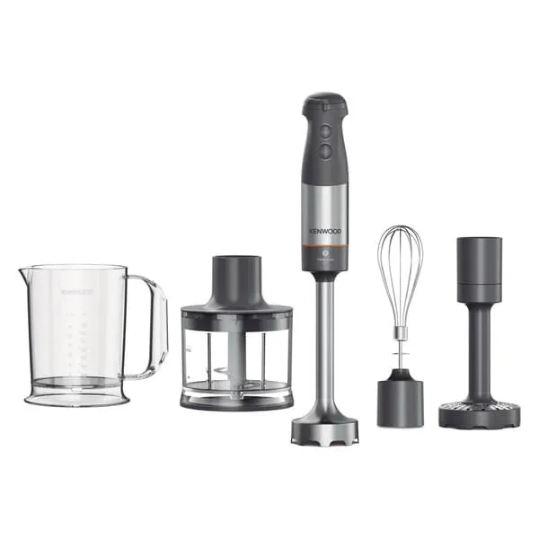 Handmixer, Stabmixer, Set, Aufsätze, Grau