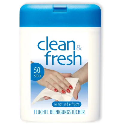 Clean & Fresh Reinigungstücher 50Stk.