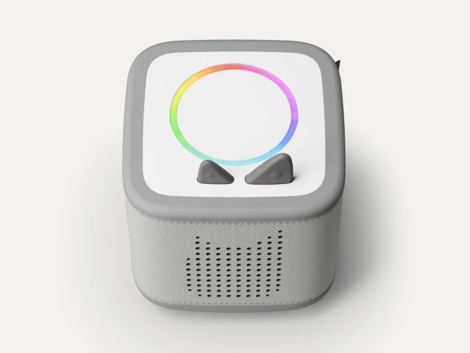 Toniebox 2 Starter Set mondgrau, Kreativ Tonie rot