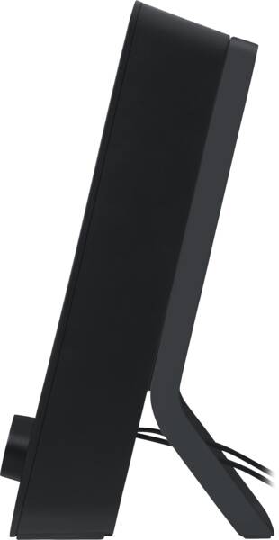Monitor, Anzeige, schwarz, Stativ, vernetzt