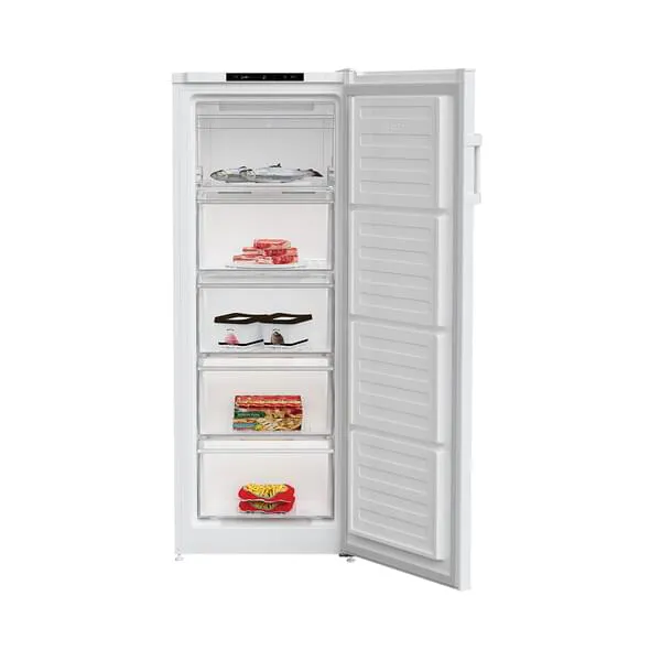 Gefrierschrank, Aufrecht, Gefrierfach, Weiß, Froster
