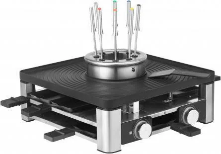 WMF LUMERO Gourmet  Tischgrill, Raclette und Fondue