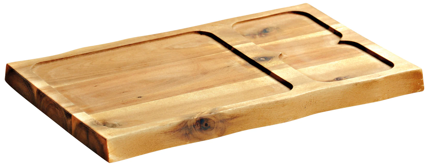 Kesper Servierbrett Akazienholz, 37.5x24x1.8cm K-28196