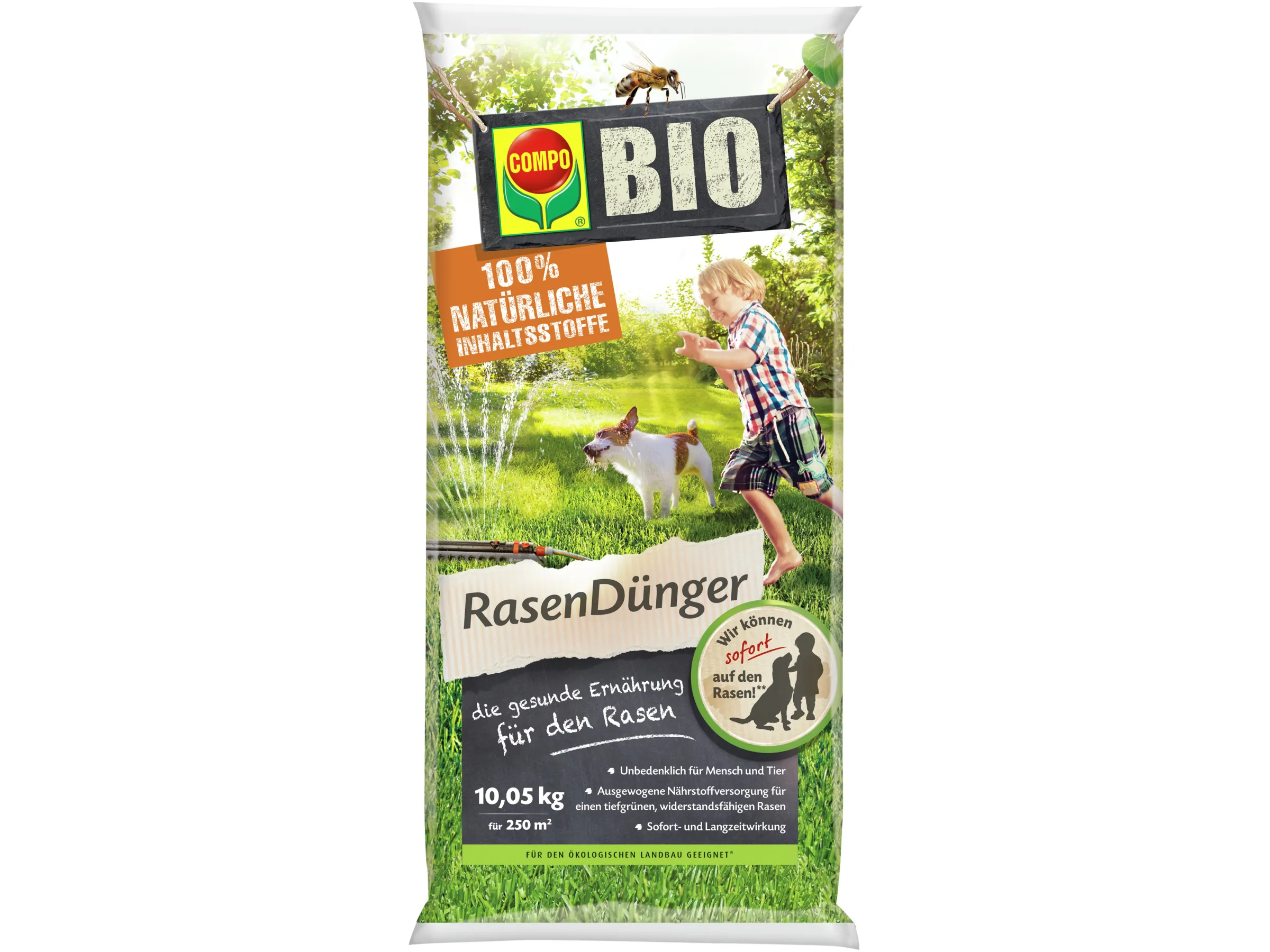 Compo 2557501004 Bio Rasendünger 10,05kg