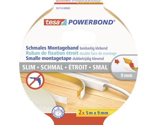 Tesa-55714 Powerbond 5m:9mm
