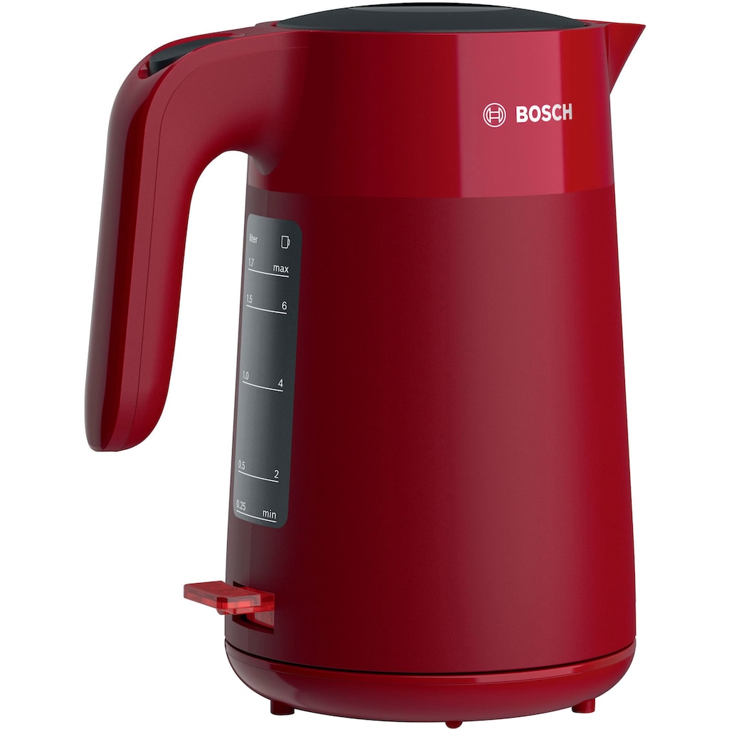 Bosch Wasserkocher, rot TWK2M164