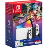 Nintendo Switch OLED Mario Kart 8 + 12 Monate Online white