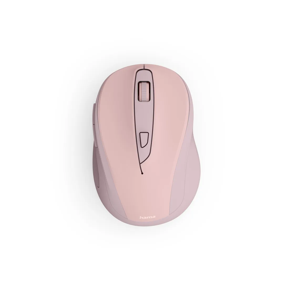 maus, kabellos, optisch, pink, ergonomisch