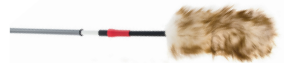 Masta 3710517 Staubwedel Lammwolle mit Stiel 1,5m