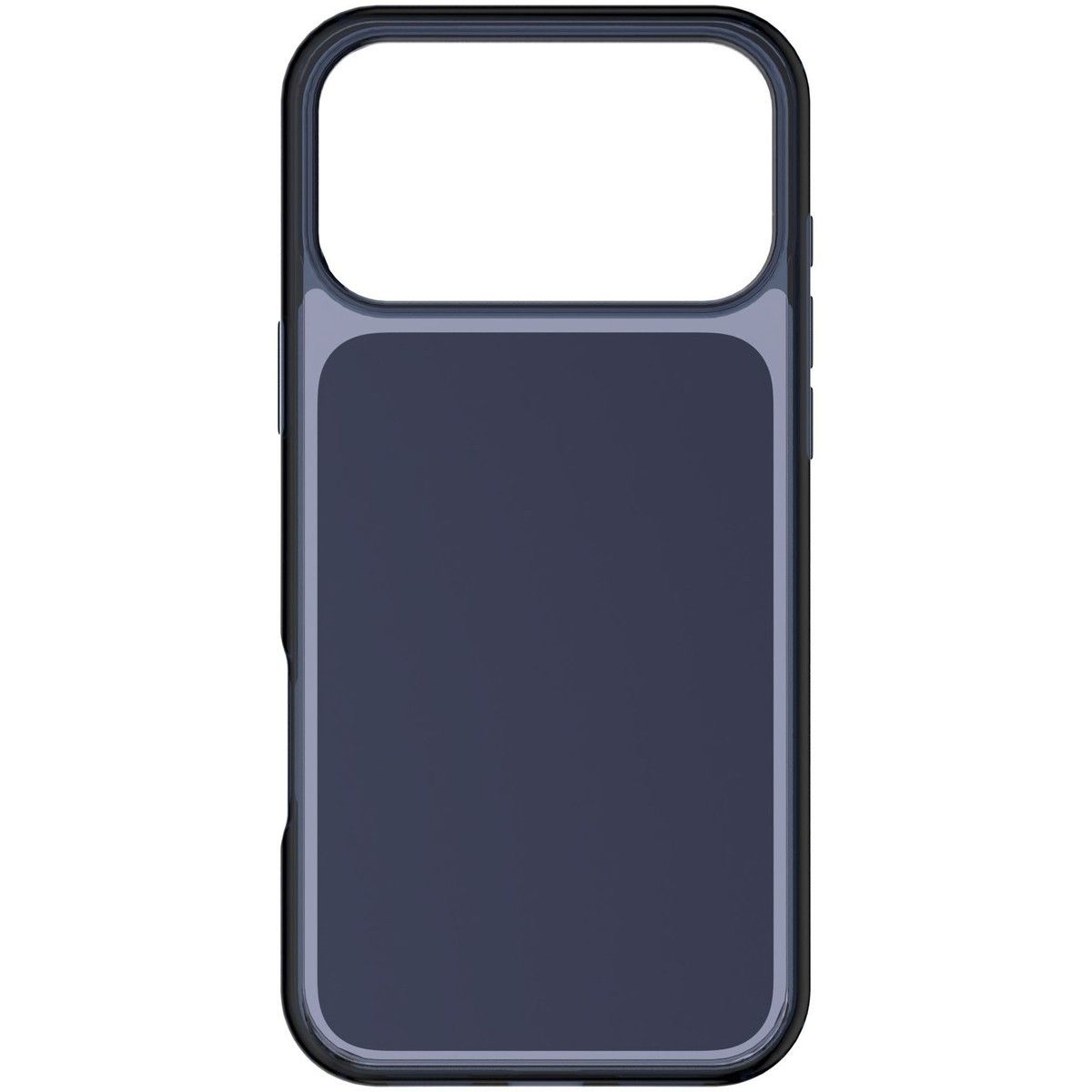 handyhülle, rückseite, blau, zweifarbig, kameraausschnitt